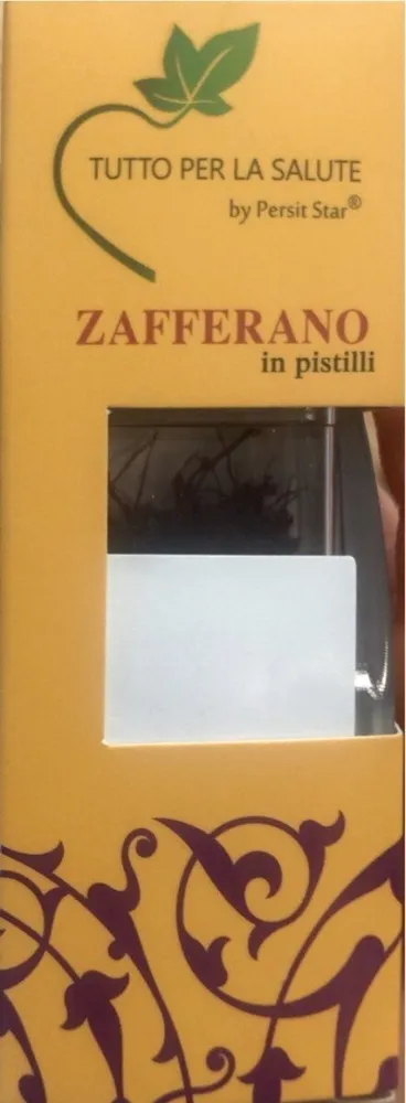 Zafferano in pistilli