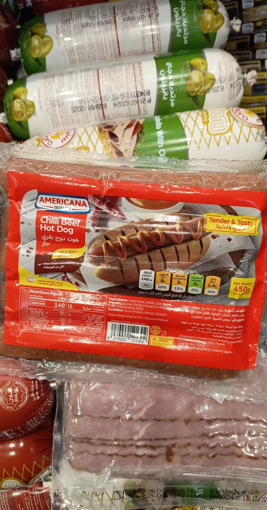 Chilli beef hotdog 🌭