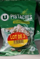 Pistaches grillés à sec