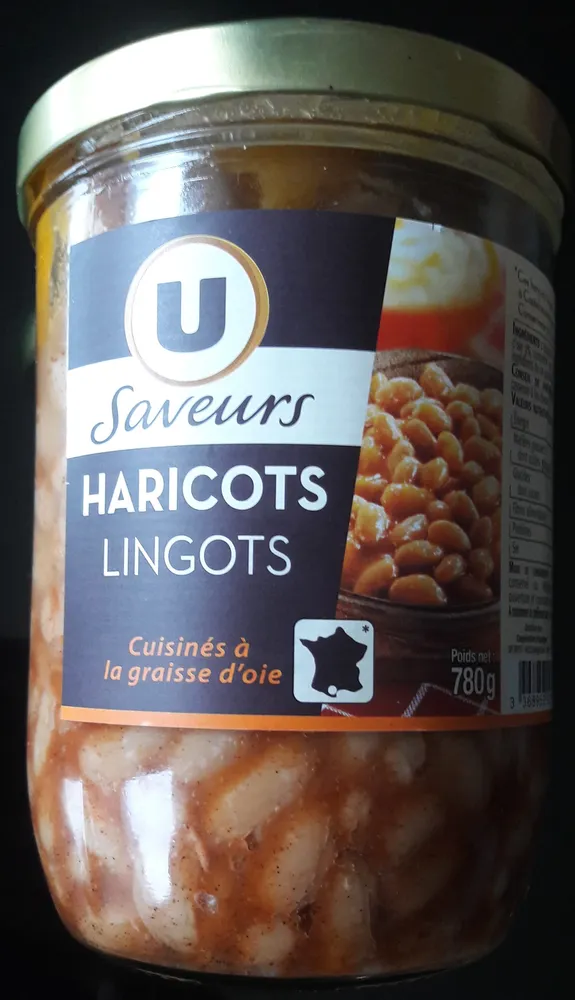 Haricots lingots - Saveurs U
