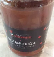Salsa tomate et pêche