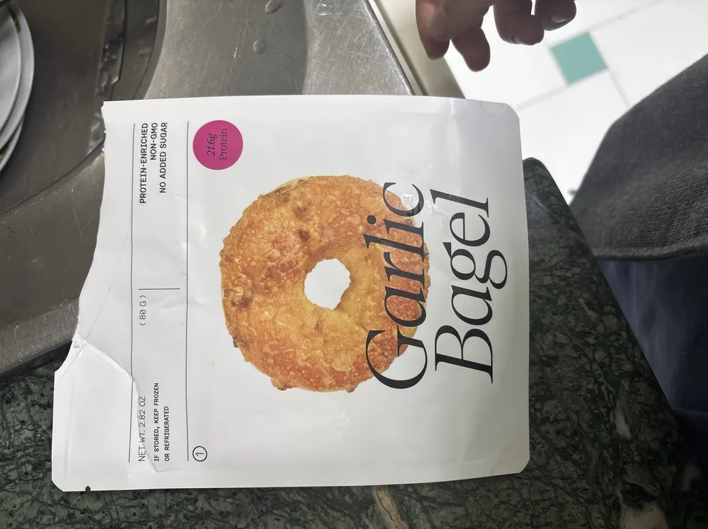 Garlic Protein Bagel