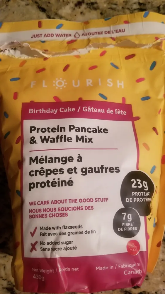 Birthday Cake Protein Pancake & Waffle Mix