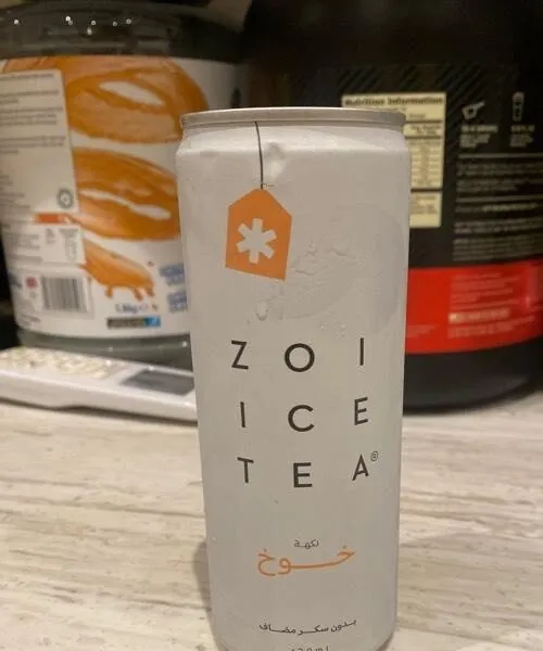 Zoi ice tea flavor peach