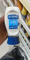 Hellmanns light mayonnaise