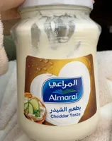 Almarai cheddar taste spreadable cheddar cheese analogue