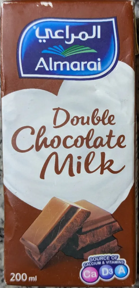 Almarai double chocolate milk