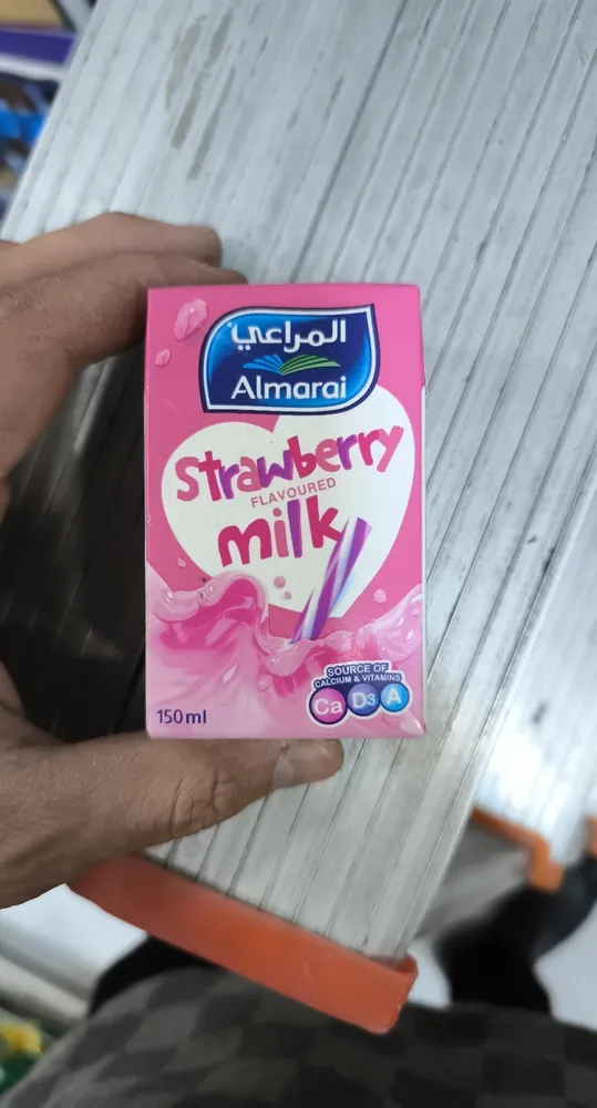 Almarai strawberry flavored milk