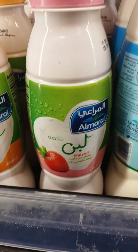 لبن المراعي فراولة