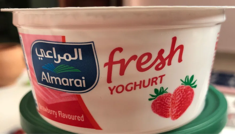 المراعي زبادي بالفراوله