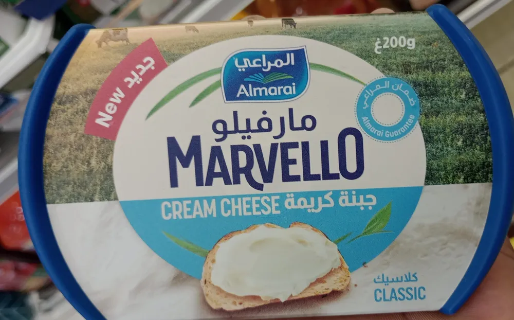 Almarai marvello cream cheese