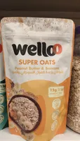 Welloo super oats banana peanut butter