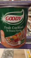 Goody fruit cocktail in heavy syrup