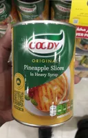 Goody pineapple slices in Heavy syrup