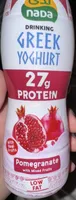 Drinking greek yoghurt pomegranate
