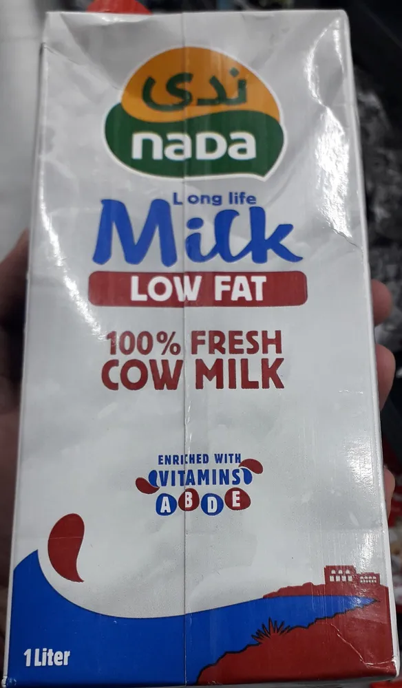 Nada long life milk low fat