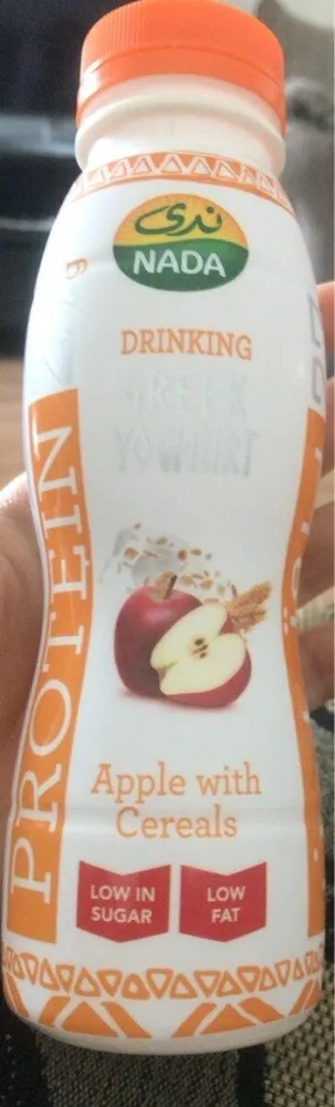 drinking greek yogurt