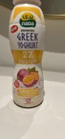 Drinking Greek Yoghurt Passion Fruit with Chia Seeds