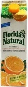 Florida's Natural Squeezed Orange Juice (900 ML)