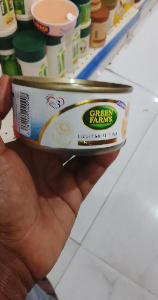 Green farms light meat tuna in sunflower oil