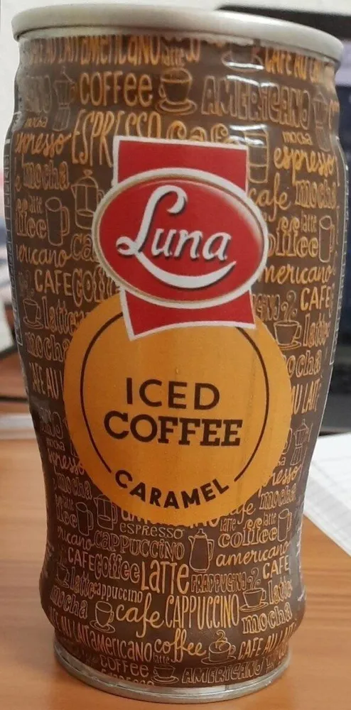 Luna iced coffee caramel
