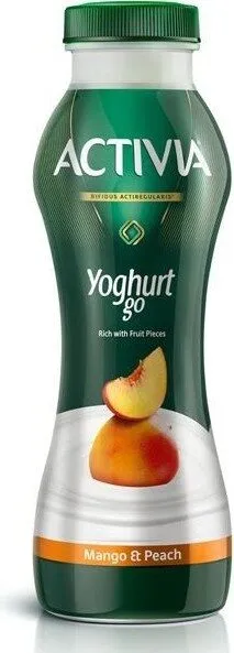 Activia Yoghurt Go Mango & Peach