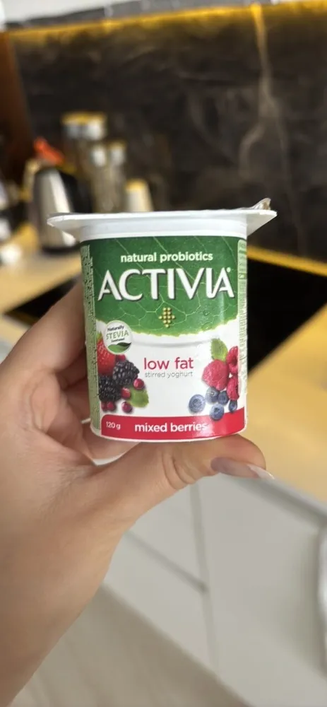 Activia low fat mixed berries
