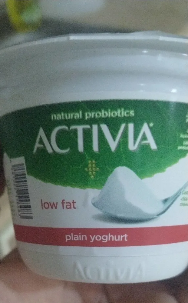 Activia plain low fat yogurt