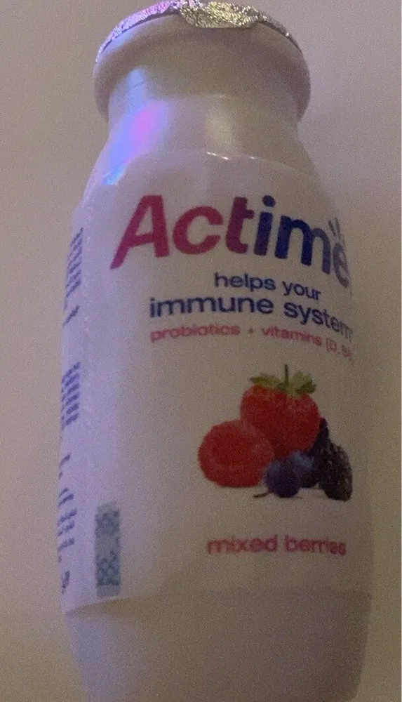 Actimel mixed berries dairy drink