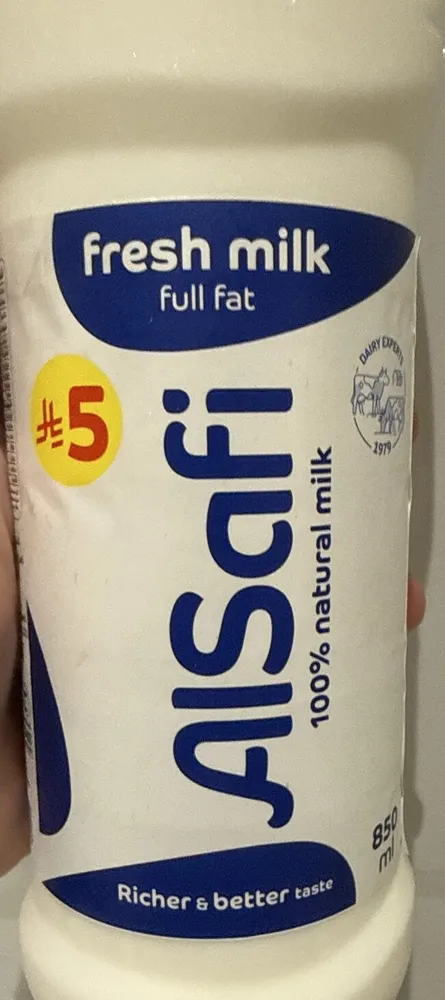 Alsafi fresh milk full fat