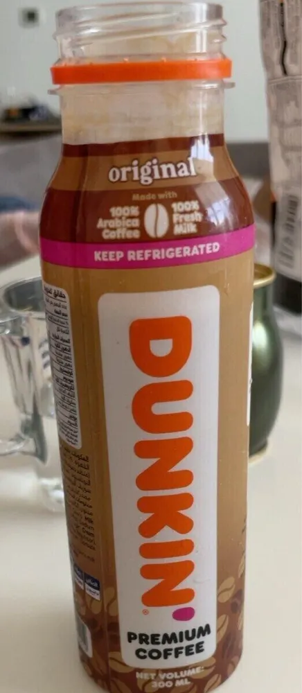 Dunkin latte original