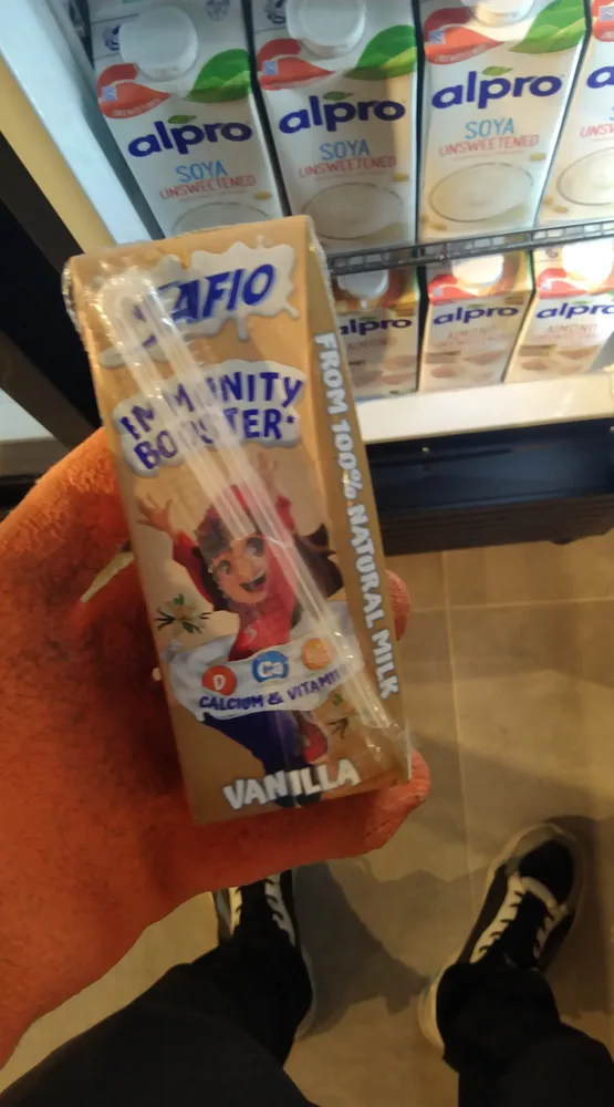 Safio vanilla milk