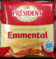 Gourmet toast with Emmental