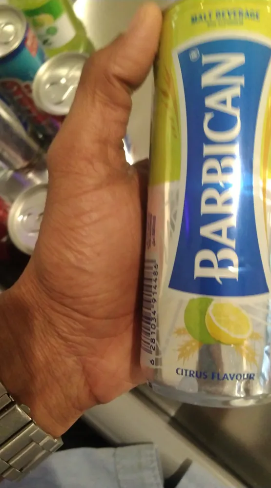 Barbican malt beverage citrus flavor