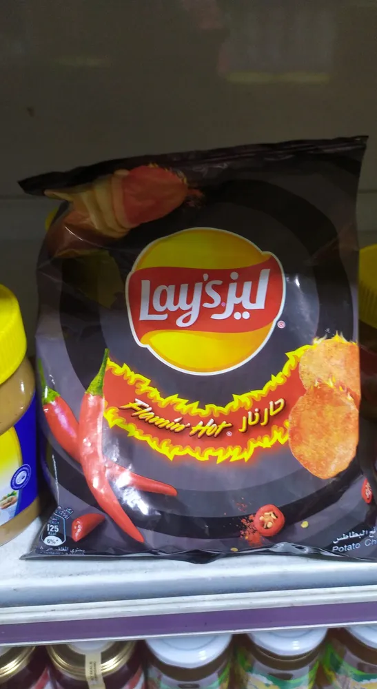 Lay’s flamin hot
