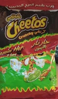 Cheetos crunchy flamin hot lime