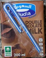 Saudia double chocolate milk