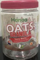 Hanaa oats granola verry berry