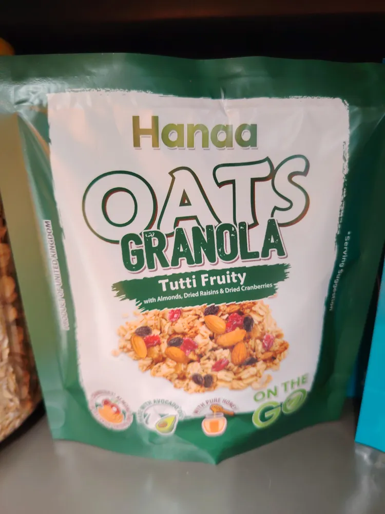 Oats granola nutty delight 50gm Hanaa
