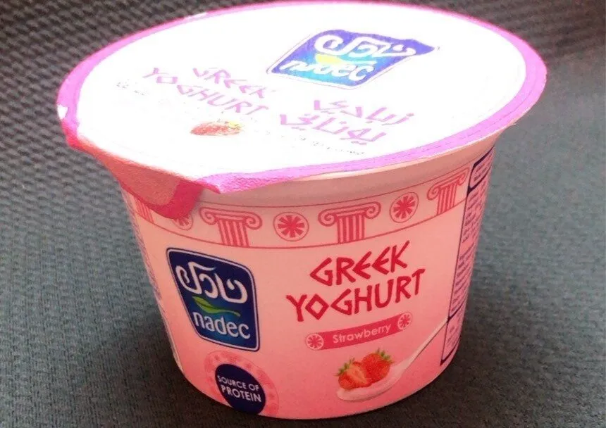 Nadec greek yogurt strawberry