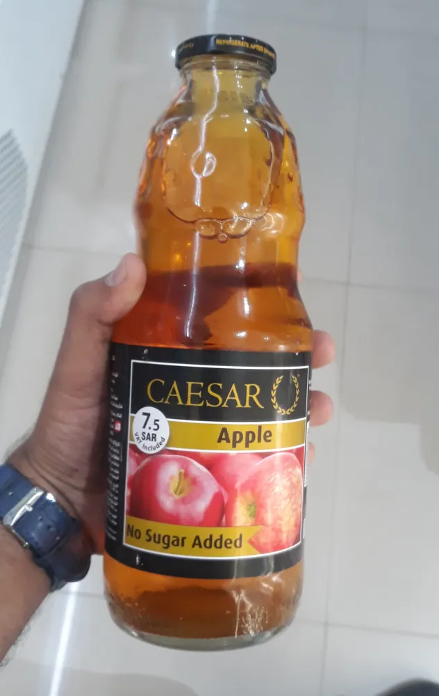 Caesar apple juice