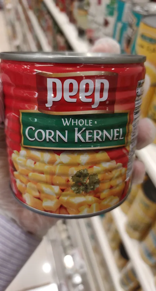 Peep whole kernel corn