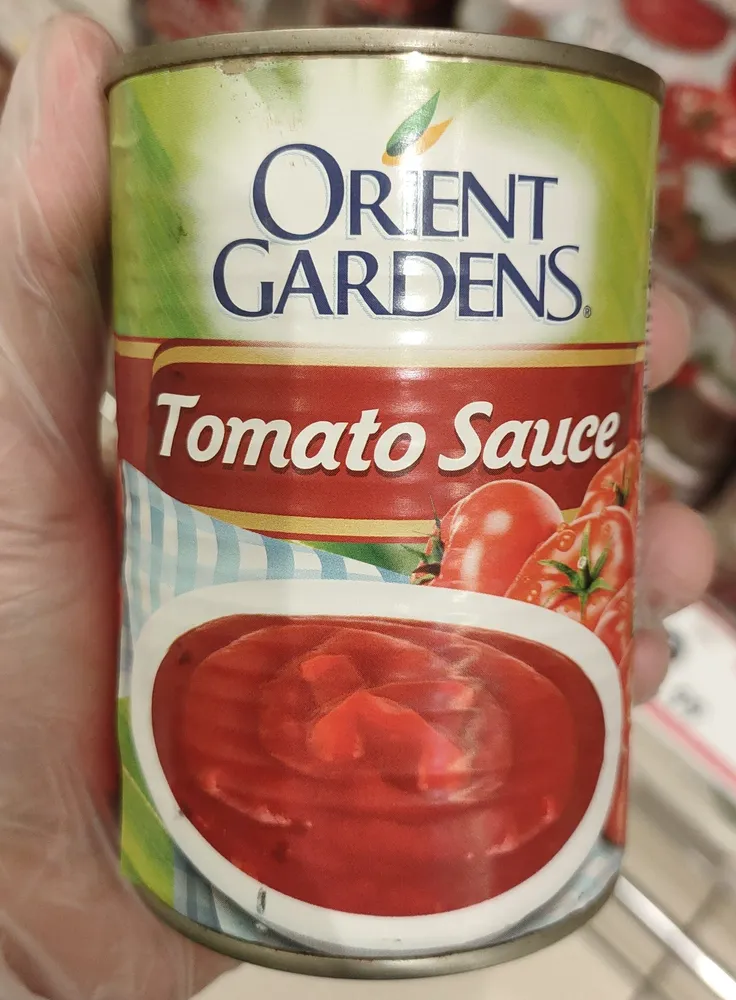 Orient gardens tomato sauce