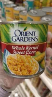 Orient gardens whole kernel sweet sweet corn
