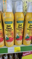 Freshly chili flavor cooking spray non stick