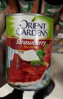 Orient gardens strawberry pie filling