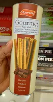 Gourmet Wafer Rolls Filled With Chocolate Cream