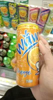 Wow orange flavor soft drink
