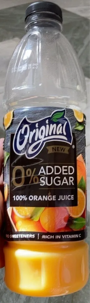 Orange juice 0% added sugar 16days