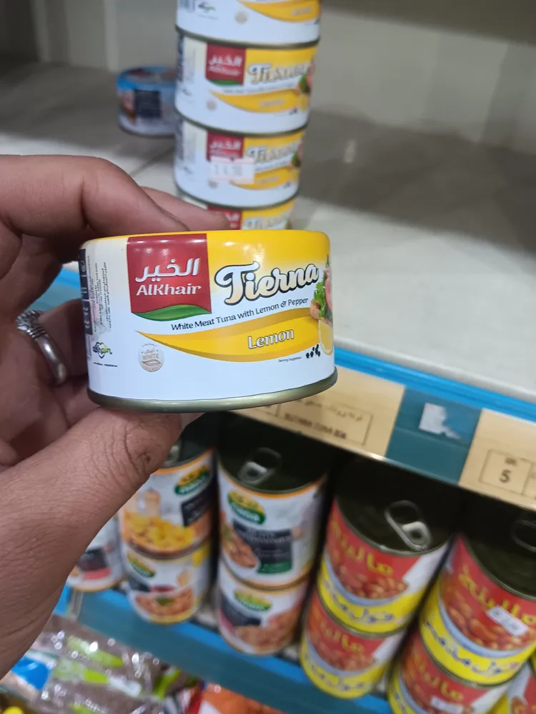 Tierna white meat tuna with lemon and pepper